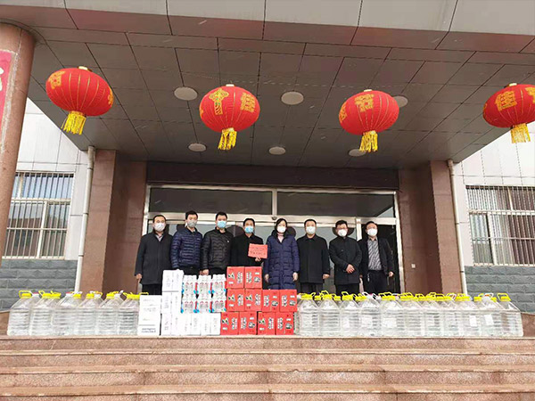 【澳门官方游戏网站】中国有限公司向乡政府捐助防疫物资